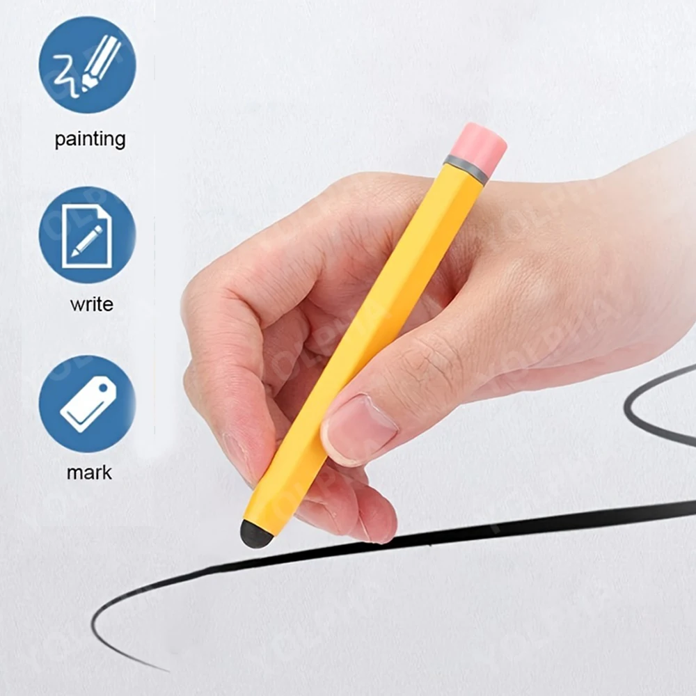 2 PCS Universal Stylus Pen For Cellphone Tablet Capacitive Touch Pencil For iPhone Samsung tablet Phone Touch Screen Drawing Pen