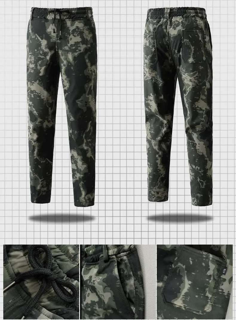 Kombinezony taktyczne polarowe ciepłe wiatroszczelne kurtki kempingowe męskie spodnie aksamitny kombinezon moro trening wspinaczka Treking piesze wycieczki odzież robocza