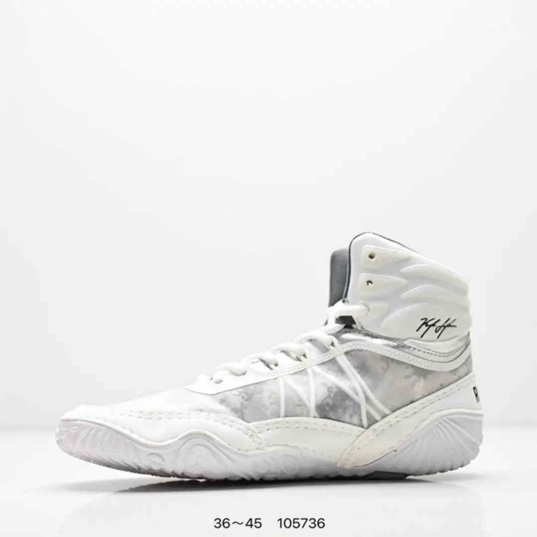 Men's Wrestling Shoes Shock Absorbing Shoes Men's Slip Resistant Shoes Indoor Training Wrestling Sneakers Boxing Shoes