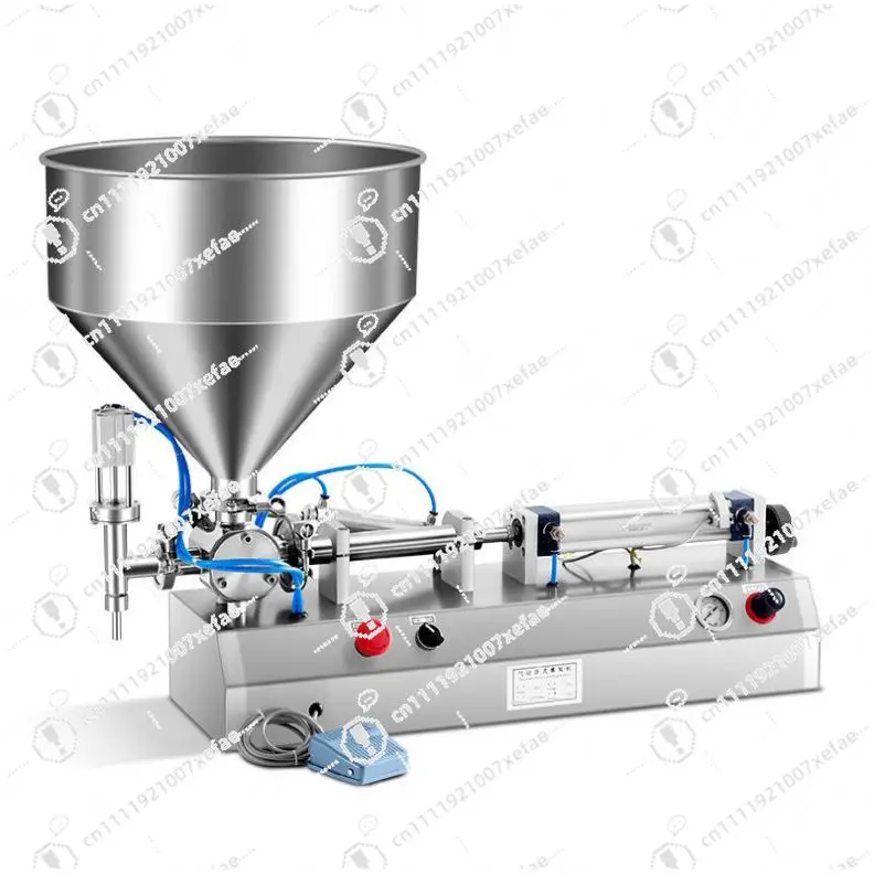 Single Head Semi-automatic Paste Liquid Honey Machine Multi-function Bottle Gravity Guide Milk Cream Other Beverages/cream
