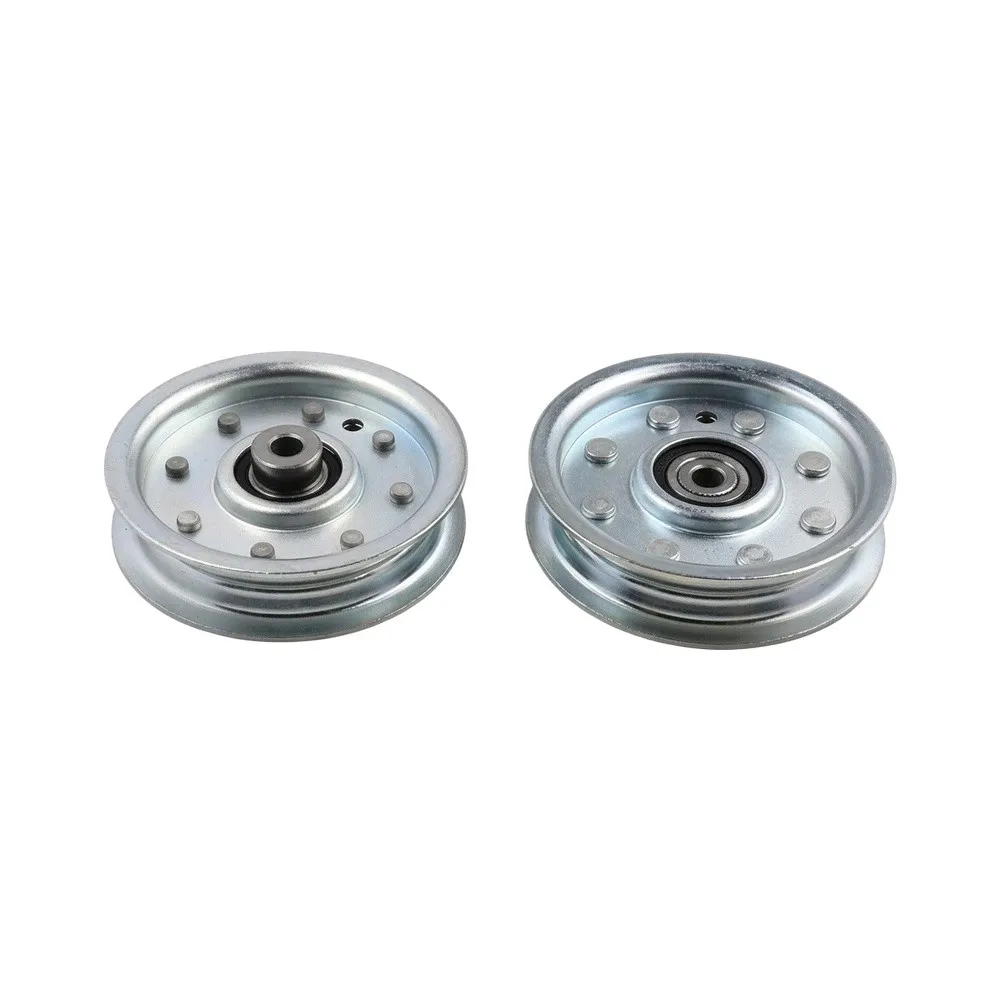 Single-Groove Pulley Constructed from Metal with White Zinc Coating for Lawn Mower Models 956-0627 756-0627 756-0365