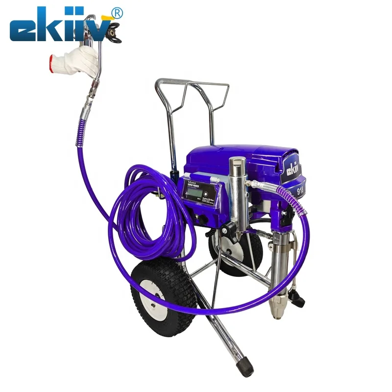 Heavy Duty Putty Spraying Machine 220V 4200W 10L/min Flow Rate For Commercial Large Scale Putty Application Projects