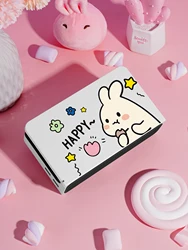 Cute Bunny Protective Cover For Nintendo Switch Charging Dock Station Decorative Replacement Front Plate Case Accessories