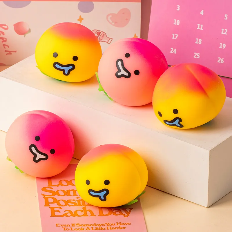Jouets créatifs Super doux de Simulation de pêche, balles anti-Stress, jouet à presser sensoriel à rebond lent pour adultes et enfants