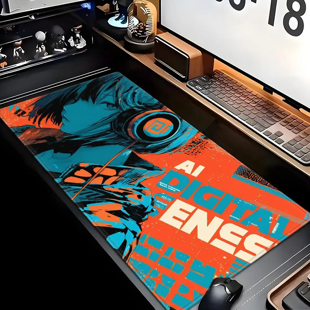 

China's hot-selling mouse pad Music Era Animation Beautiful XXL Game Exclusive MousePads PC Computer pad Non-slip Decor