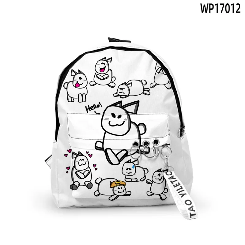 Kreativer Roblox Forsaken Gubby Peripherer Studentenrucksack Kinderrucksäcke Rucksack Schule Alltagsbedarf