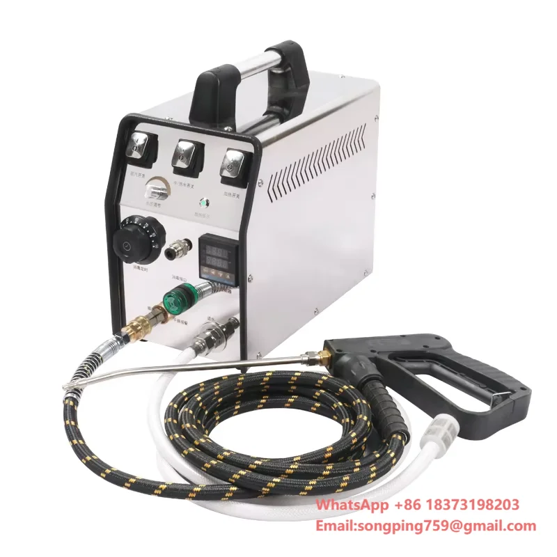 Portable High Temperature Pressure 3800W Steam Cleaner for Multifunctional Air Conditioning Range Hood Cars Cleaning Machine