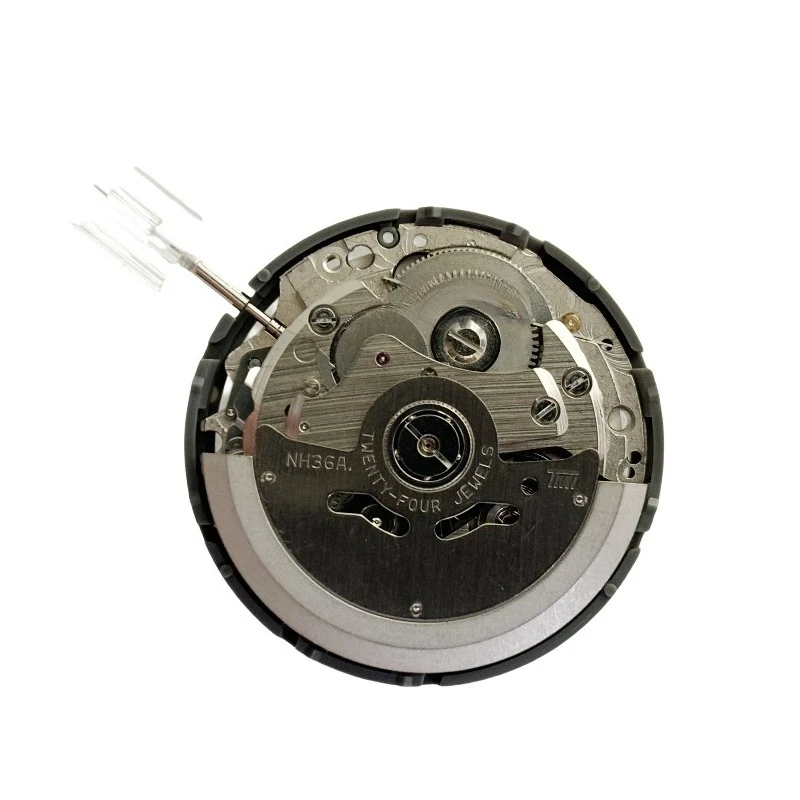 ملحقات حركة الساعة لحركة NH36A لحركة ميكانيكية بتقويم مزدوج ثلاثي الدبابيس NH36 #3