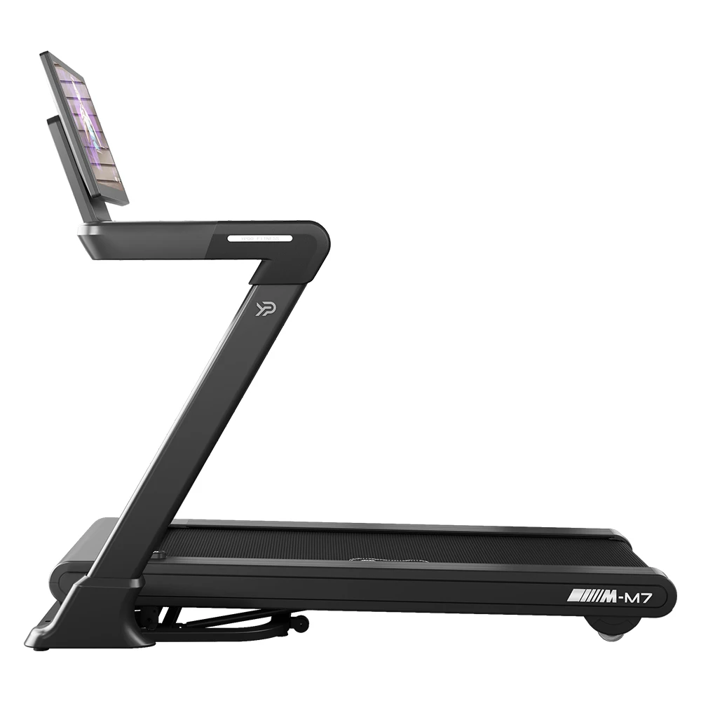 جهاز المشي التجاري شبه الخفيف عالي الدقة، جهاز المشي المائل التجاري الجديد القابل للطي مع تطبيق FIT M7