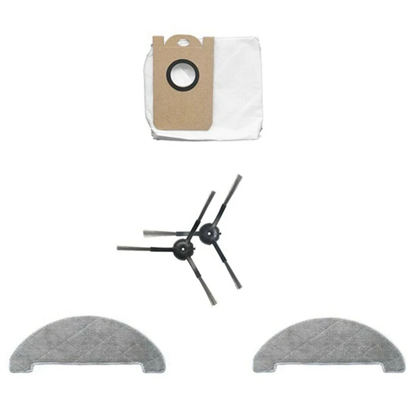 Sacs à poussière pour aspirateur robot Xiaomi S9, vadrouilles, brosses latérales, ensemble d'accessoires