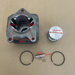 Cylinder Piston Kit For 30cc Homelite Ryobi String Trimmer Tiller Blower Backpack Blower MPN UP07146A UP07146 UP03037A 690161005
