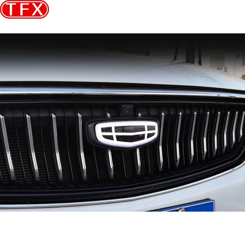 For Geely All-new Emgrand II 2023 2024 Car Illuminated Emblem Logo Cover Upgraded Exterior Decoration Stickers Auto Accessories