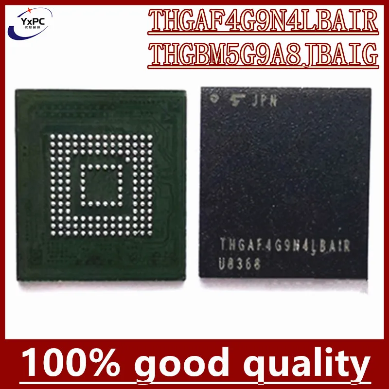 

THGAF4G9N4LBAIR THGBM5G9A8JBAIG 64GB BGA153 EMMC 64G Flash Memory Chipset with balls