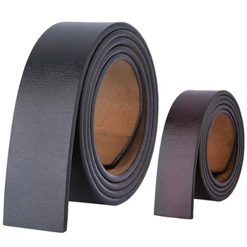 100 120 130 140 150 cm Cinture in pelle di vitello Senza fibbia Senza fibbia 3,5 cm di larghezza Cintura in vera pelle da uomo Cintura di grandi dimensioni