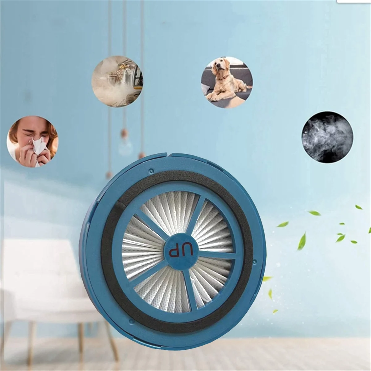 Filtro de 3 piezas para aspiradora inalámbrica, accesorio de repuesto para P11/ P10/ P10Pro/ U11, filtro lavable