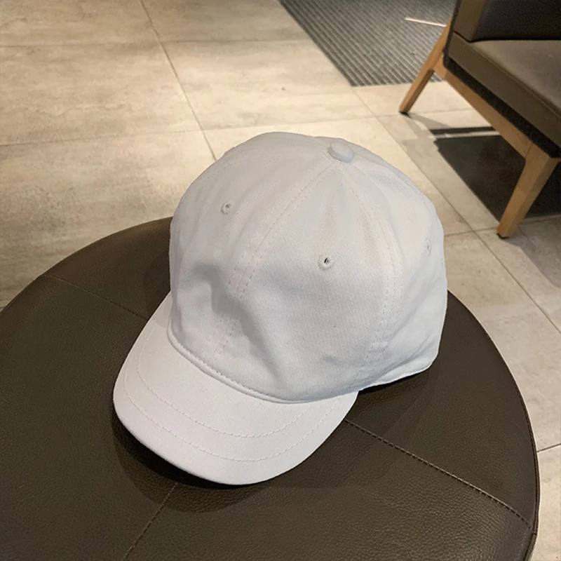 2022 Men\'s Baseball Cap Summer Short Brimmed Hat Peaked Cap Unisex American Small Brimmed Hat Sun Hat Sun Visor Hip-Hop Cap Cool