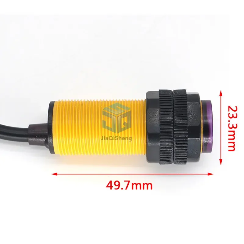 Smart Car Robot E18-D80NK Infrared Obstacle Avoidance Photoelectric Sensor Proximity Switch 3-80cm Detection Range Adjustable