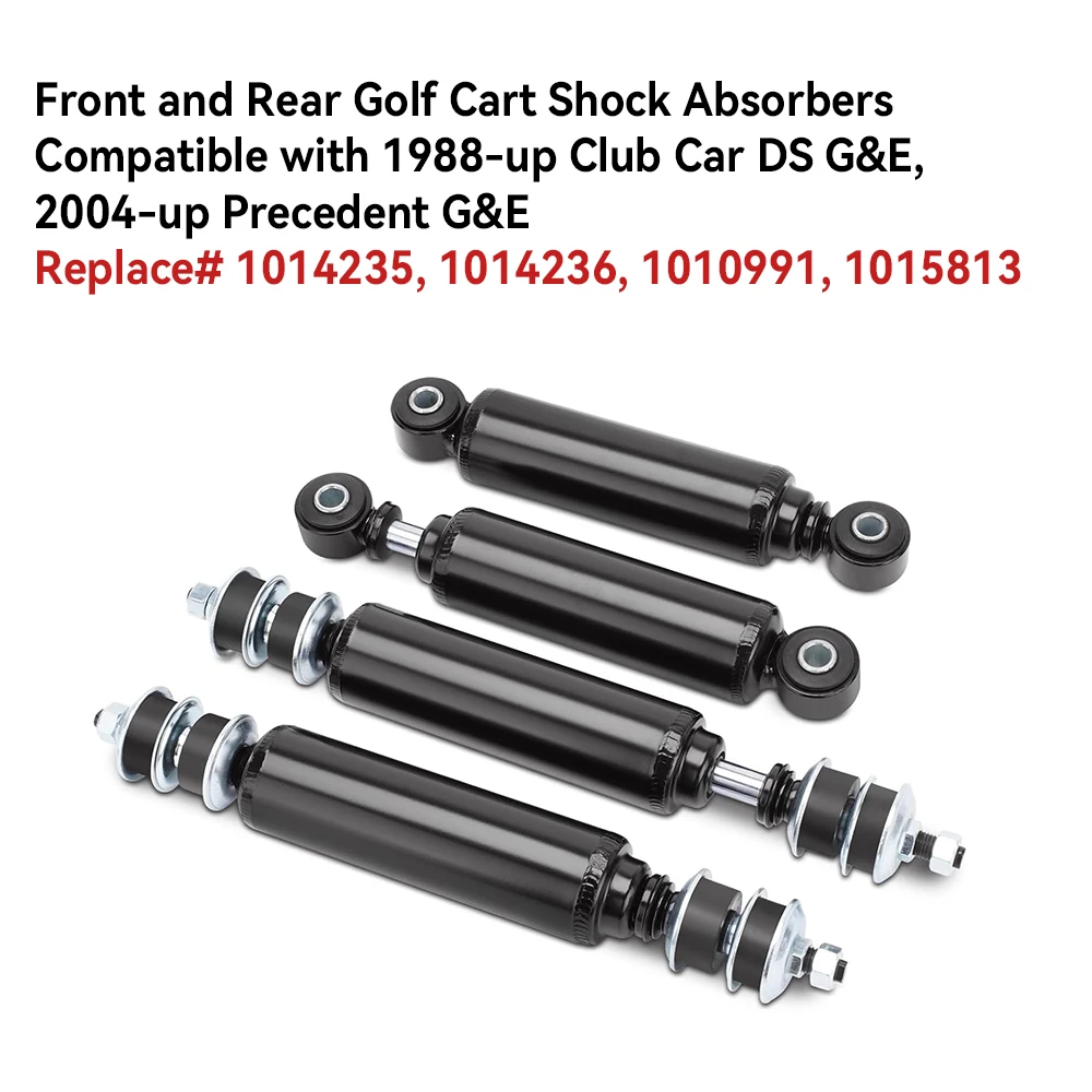 

Передний/задний амортизатор тележки для гольфа 1988-up Club Car DS G&E 2004-up Precedent G&E Замена # 1014235, 1014236, 1010991, 1015813