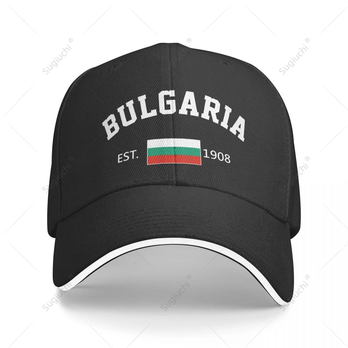 Baseball Cap Bulgaria EST.1908 Independence Day Men Women Unisex Hip Hop Sandwich Caps Snapback Golf Hat Fishing