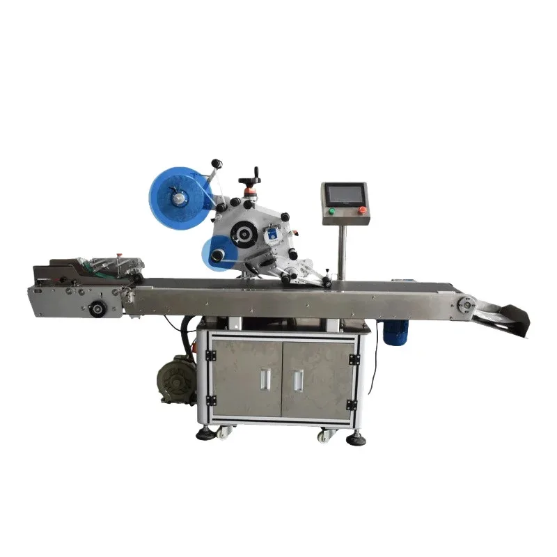 

Automatic High Precision Touch Screen Flat Labeling Machine For Bags/Film/Foil Pouches & Bottles Easy Operation