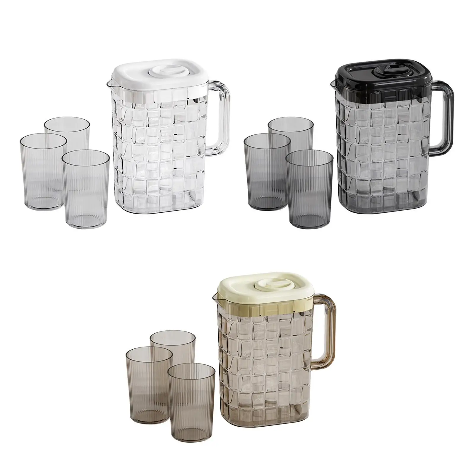 Dzbanek na napoje 2000ml Czajnik na lemoniadę z uchwytem Dzbanek na wodę i lód do kuchni, grillowania, aktywności wewnątrz pomieszczeń, biura, herbaty owocowej