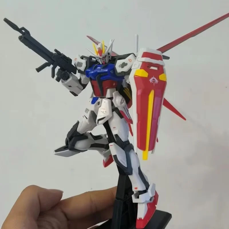 HG 1/144 Strike Dog Fighter GAT-X105 Mech Assembly Model Kits Action Figures Boy Toys Desktop Decoration Gifts Collectible