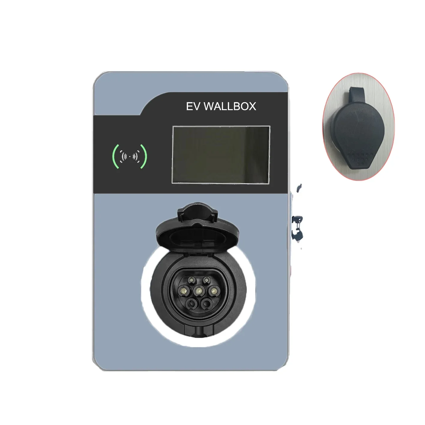 EU Standard Electric Car Charging Station 16A 32A Type 2 Solar Ev Charger Charging Station with Load Balance