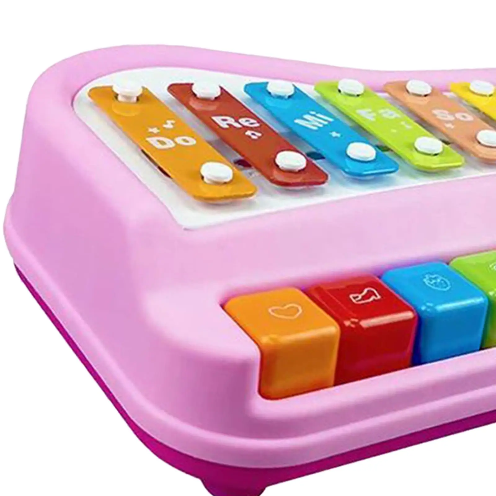 Instrumente Spielzeug musikalisches Lernen Spielzeug Schlag instrument 2 in 1 Musik instrument Spielzeug Xylophon Spielzeug für Mädchen Jungen Geschenke