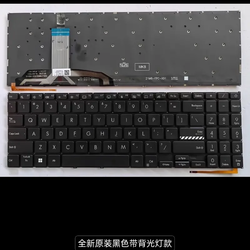 New Keyboard for ASUS X1502 X1502ZA X1502VA X1603Z X1603Z A M1503Q M1603Q X1605V M1502 Laptop