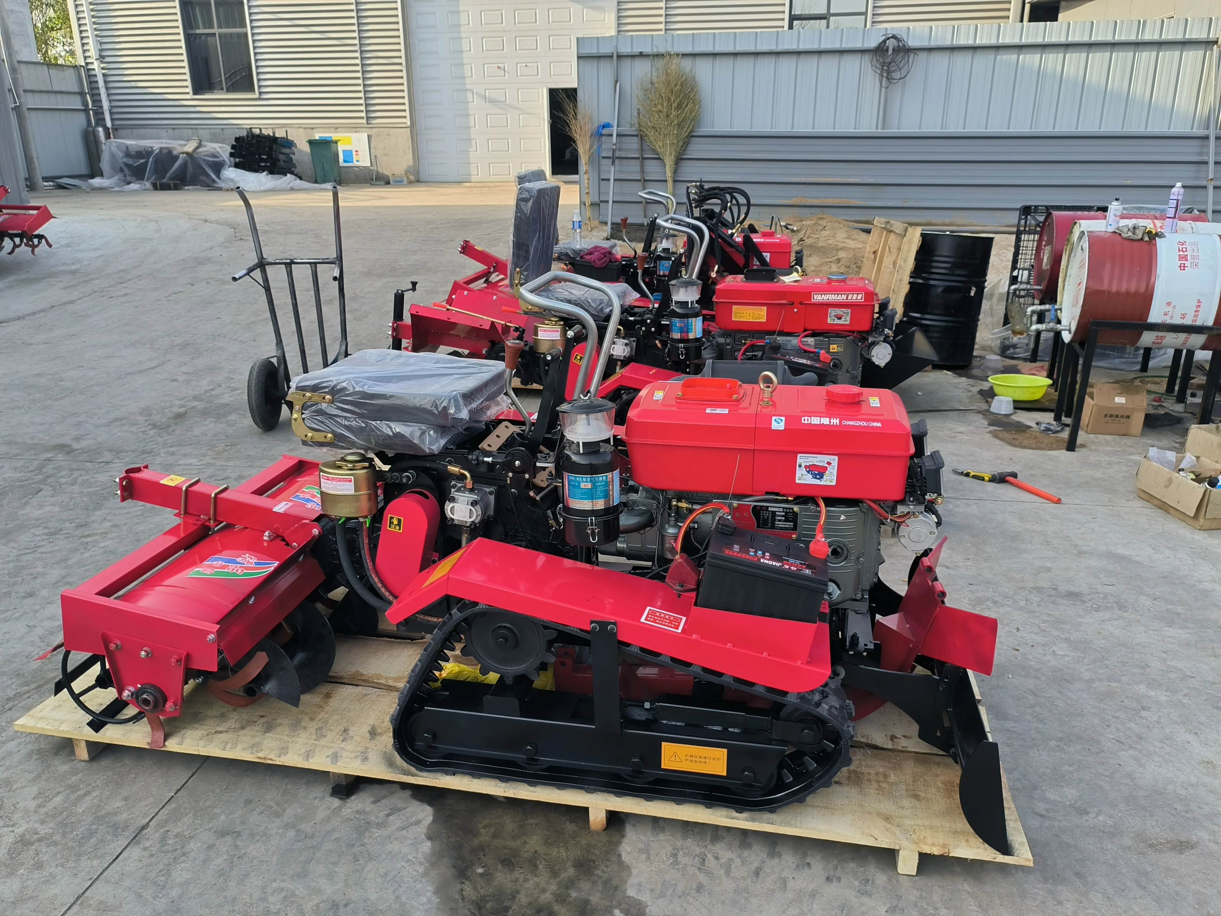 مزارع دوار بقوة 25 حصانًا بقوة 35 حصانًا للديزل الزراعي الزاحف