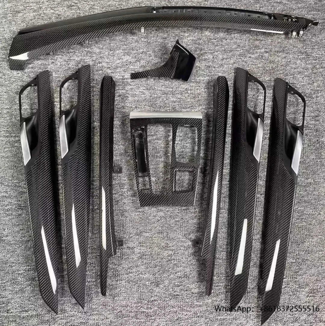 

Carbon Fiber Interiors for X5 X6 F15 F16 Instrument Panel Trim Strip Central Control Cover