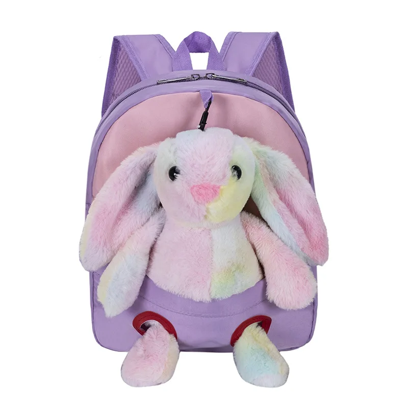 Schoolbag Elementary School Student Oxford Cloth Rabbit Doll Cute Backpack Casual Student Bag Book Bag Kids Bags Children Bag