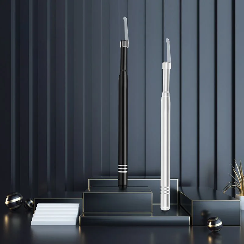 5.5 مللي متر تنظيف الأذن المنظار ملعقة كاميرا صغيرة الأذن المنتقى الأذن الشمع إزالة البصرية الأذن الفم الأنف منظار الأذن دعم أندرويد PC #3