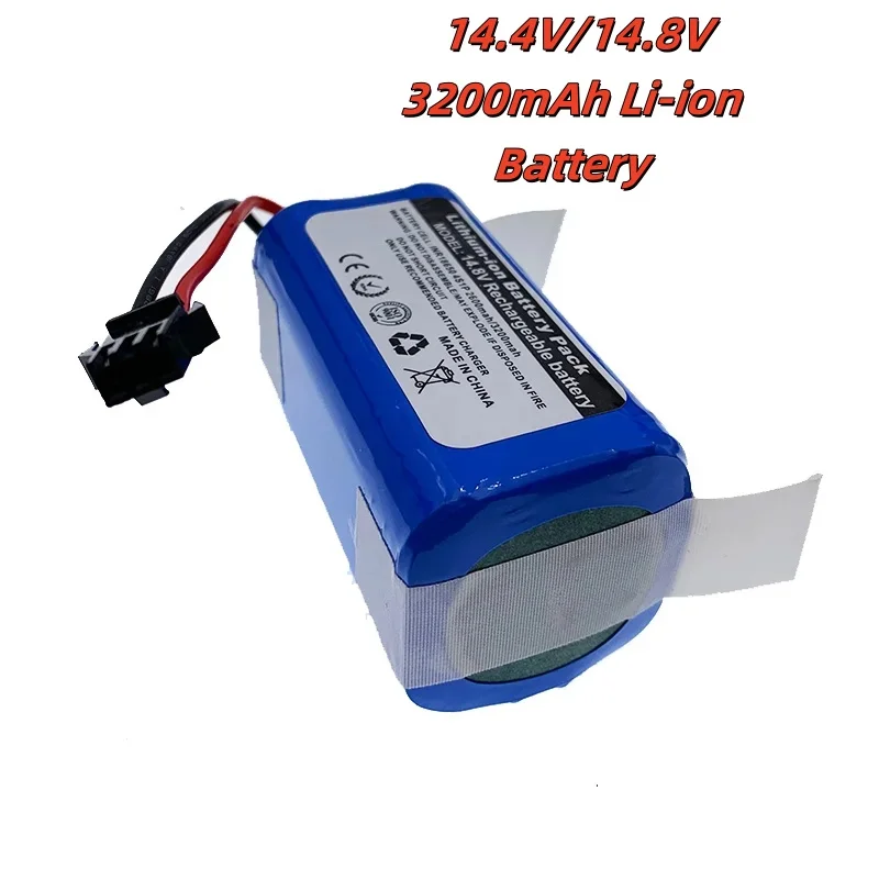 

. For Conga Excellence 990 Ecovacs Deebot N79 N79S DN622 Eufy RoboVac 11 11S RoboVac 30 Etc 14.4V/14.8V 3200mAh Li-ion Battery