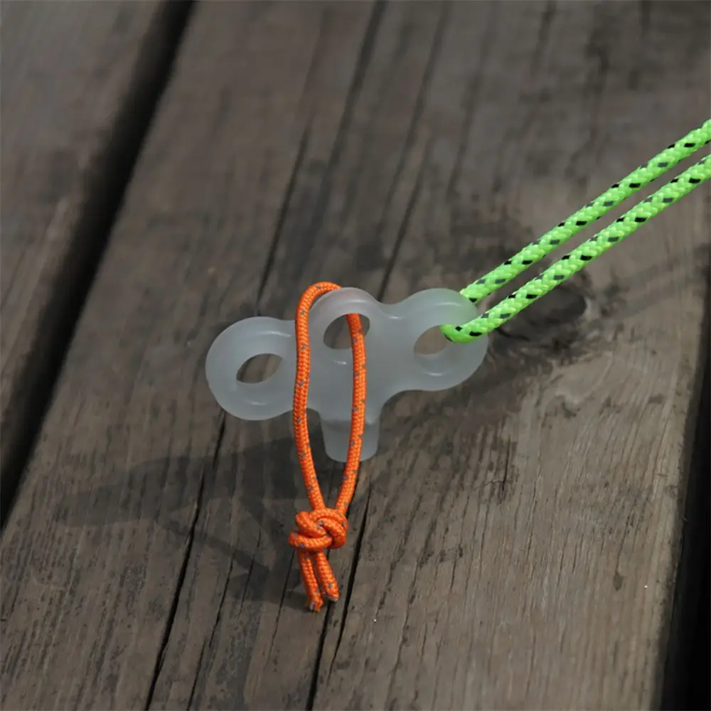 Thread Portable Camping Accessories Outdoor Equipment Travel Hiking Rope Buckle Ground Pin Tent Nail Spike Hook