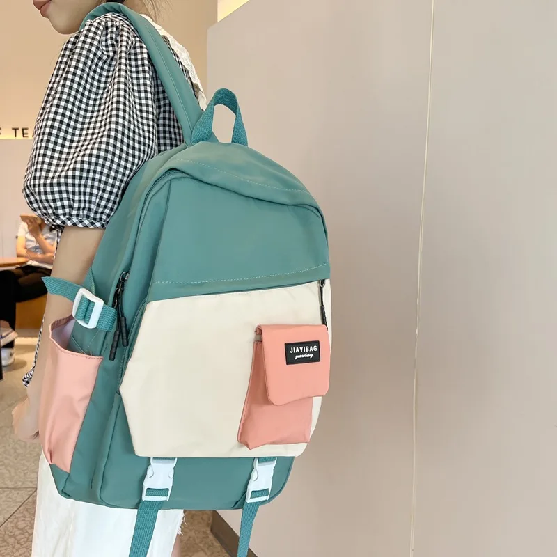 Lightweight Retro Backpack Women Japanese Large Capacity Waterproof Travel Backpack College Students School Backpack Schoolbag