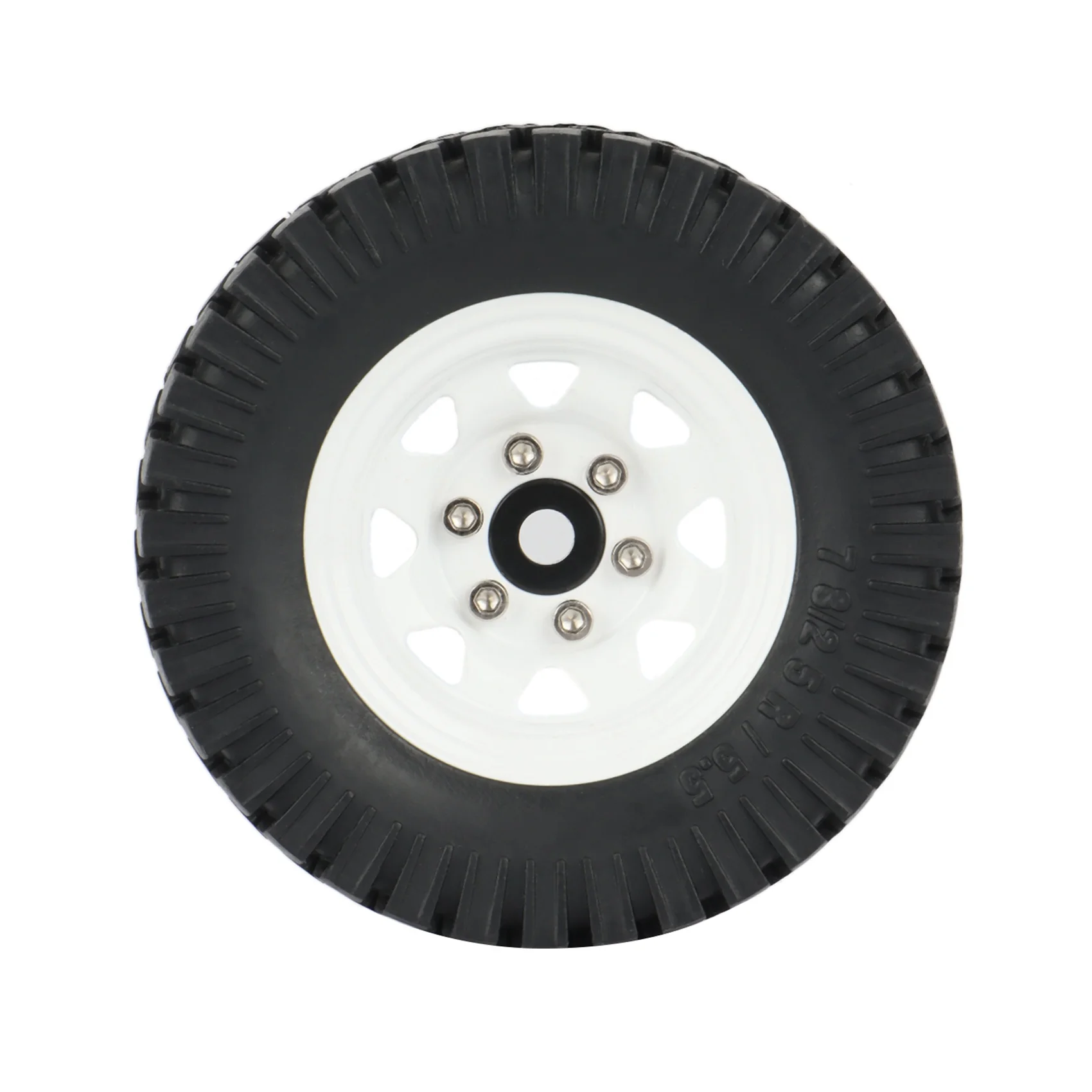 

A63T-4PCS 1.55 Metal Beadlock Wheel Rim Tire Set For 1/10 RC Crawler Car Axial Jr 90069 D90 TF2 Tamiya CC01 LC70 MST