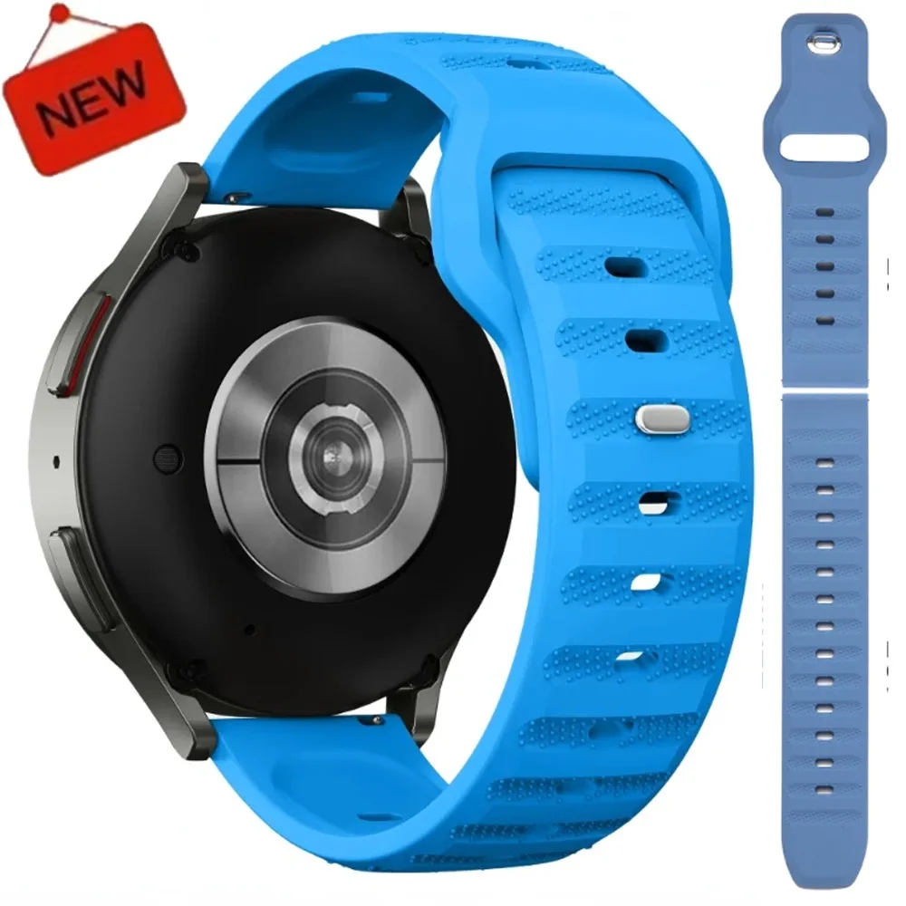 22mm 20mm Silicone Band for Huawei Watch 5/4/3/GT7-6-5-4 46mm Comfortable Watchband Samsung Galaxy Watch 7/6/5/4 40mm 44mm Band