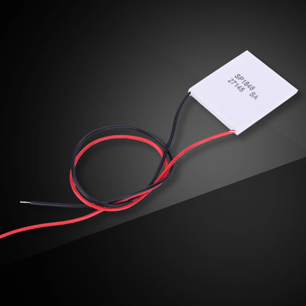 SP1848-27145 Cooling Power Plate Module 120Celsius 40x40mm Thermoelectric Cooler for Semiconductor Heatsink Generation