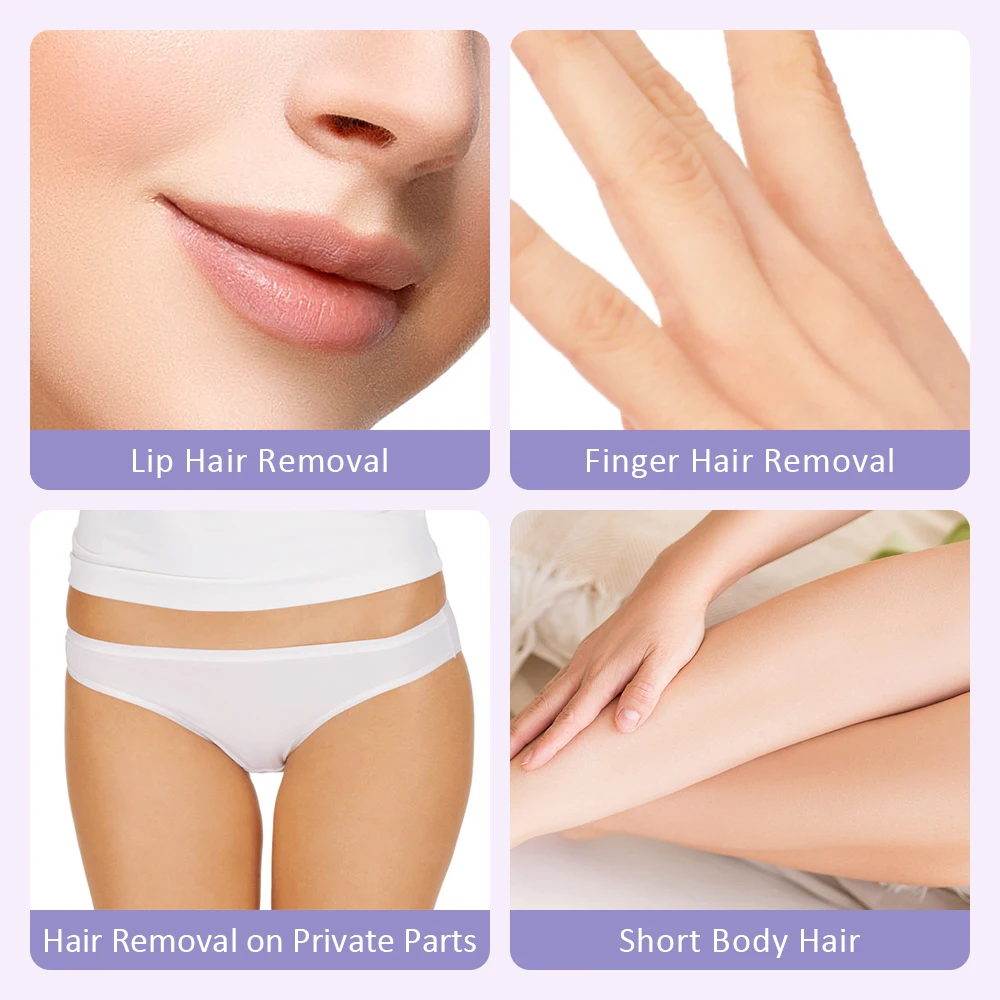 Electric Shaver for Women 5-in-1 Multi-functional for use throughout the body USB Rechargeable Cordless Hair Trimmer