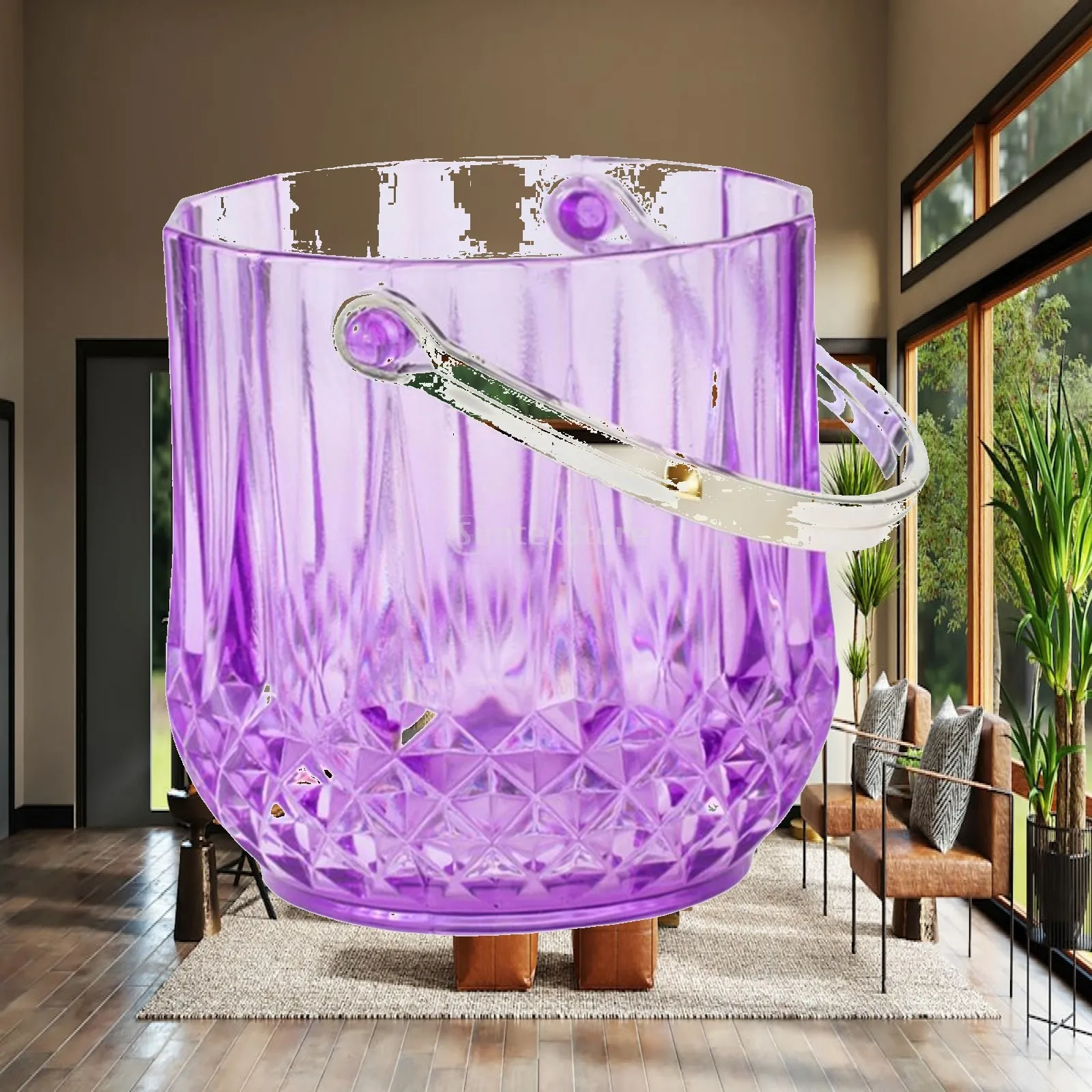 Portable Ice Bucket for Freezer Cocktail Restaurant Chilling