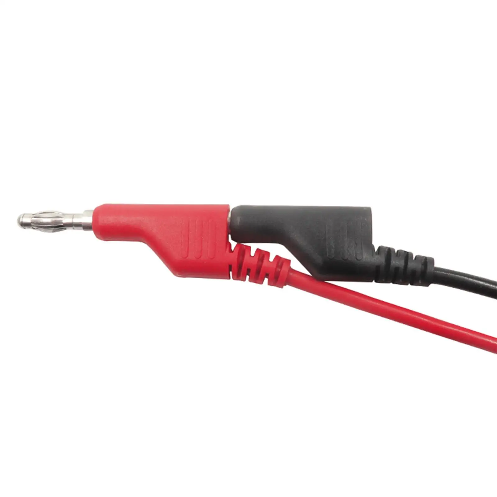 5pieces Dual 4mm Banana Plug Male Silicone Test Cable /39inch