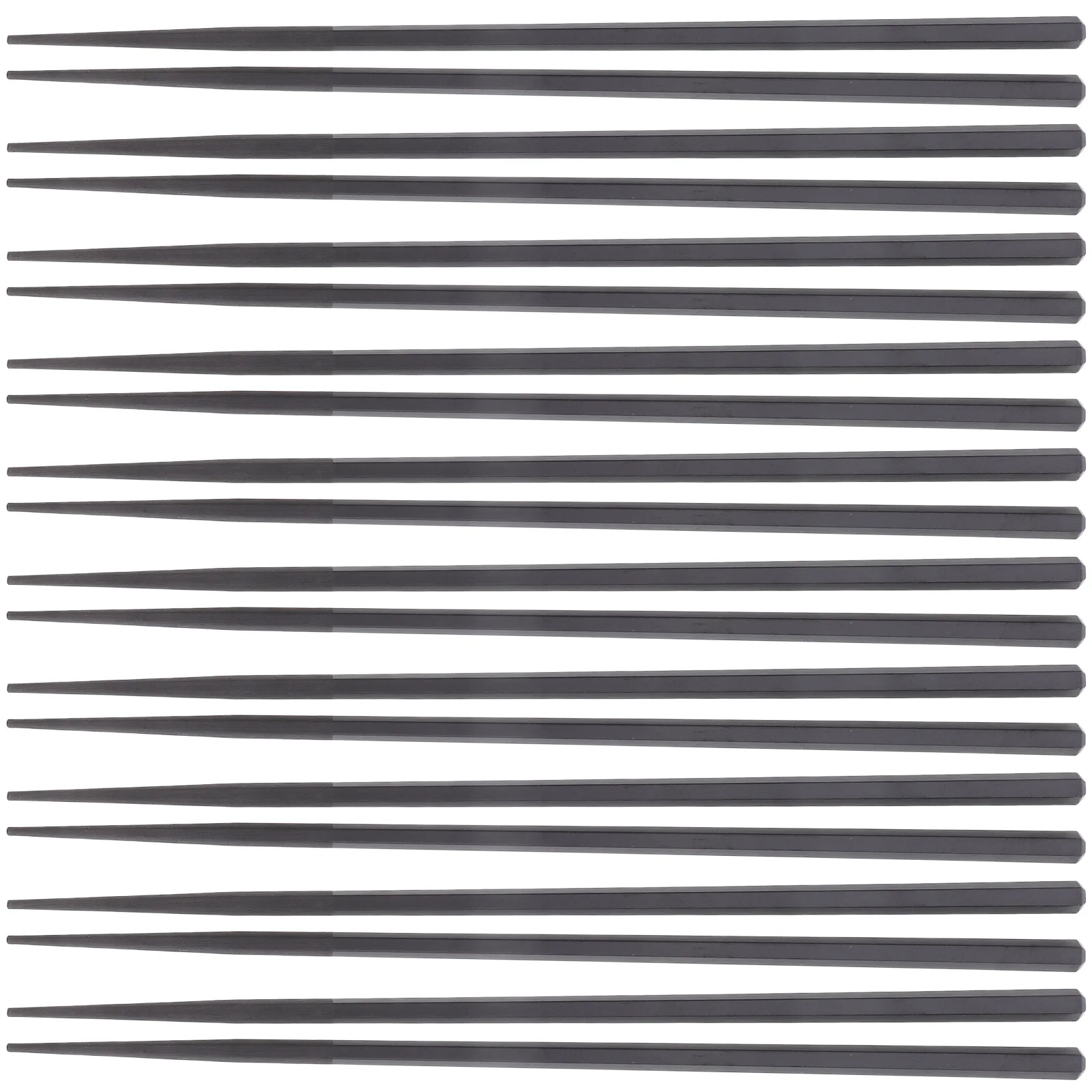 

10Pairs Japanese Style Fiberglass Chopsticks Reusable Dishwasher Safe Cooking Chopsticks Non Slip for Home Restaurant Party