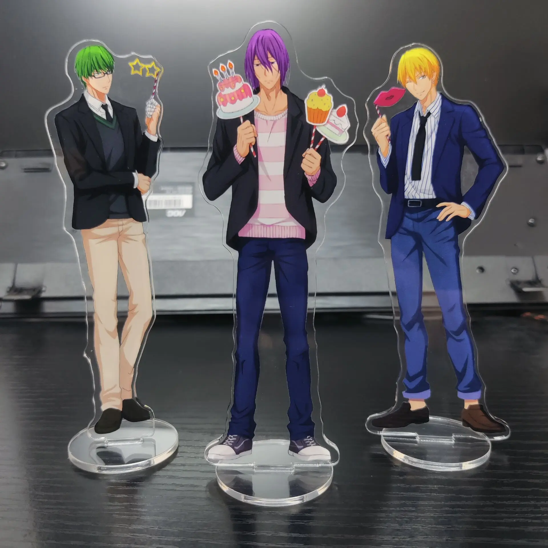 15CM Japan Anime Kuroko\'s Basketball Figure Kuroko Tetsuya Akashi Seijuro Acrylic Stands Midorima Shintaro Character Model Decor