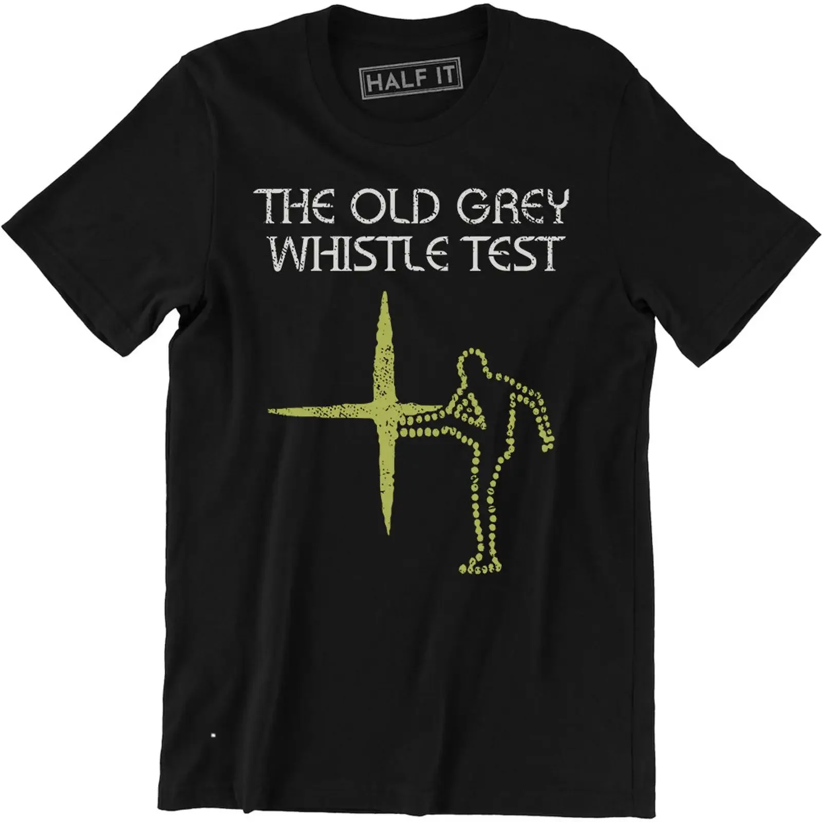 Old Grey Whistle Test T Shirt Cult TV Classic Rock Movie Show Nerd Geek Gamer vintage Washed Slightly graphic Soft Unisex
