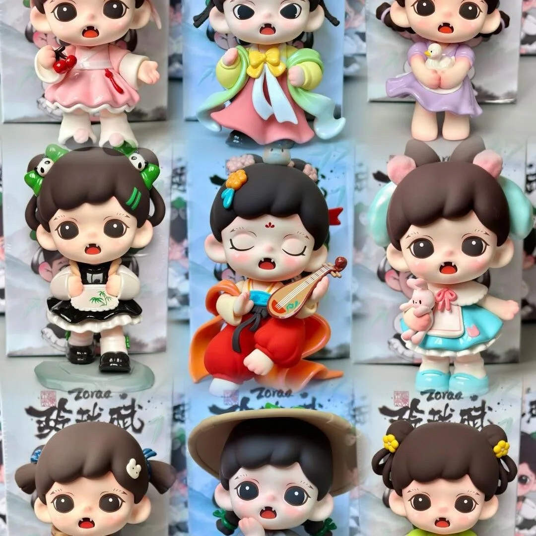 

Cute Model Figure Zoraa Exquisite Blind Box Series Figure Popular Birthday Gift Car Cute Doll Room Decoration Ornaments Gift