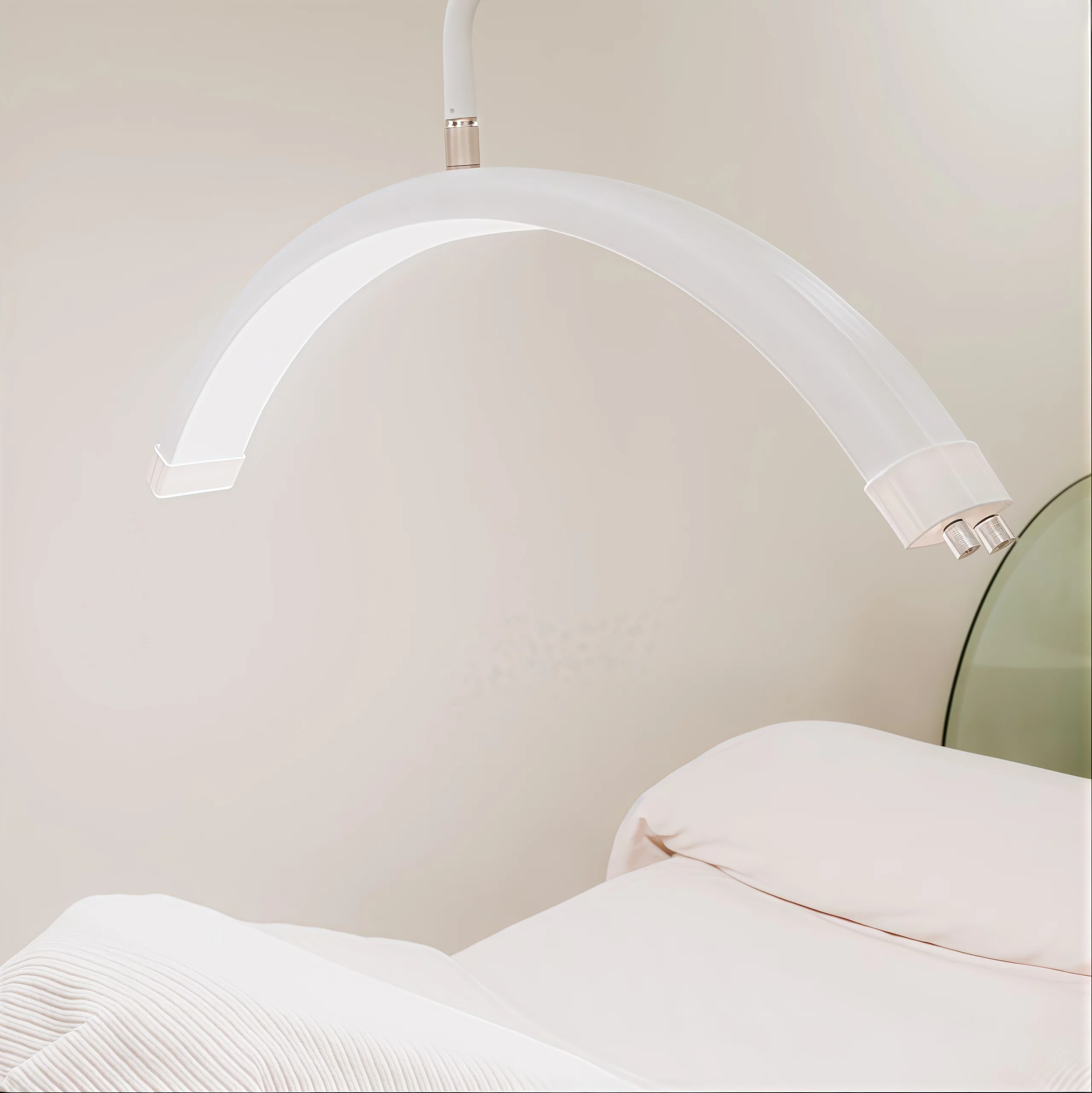 جديد 16-28 بوصة رائعة صمام ثنائي باعث للضوء نصف القمر الدائري رمش ضوء الجمال الحاجب صالون الوشم #4