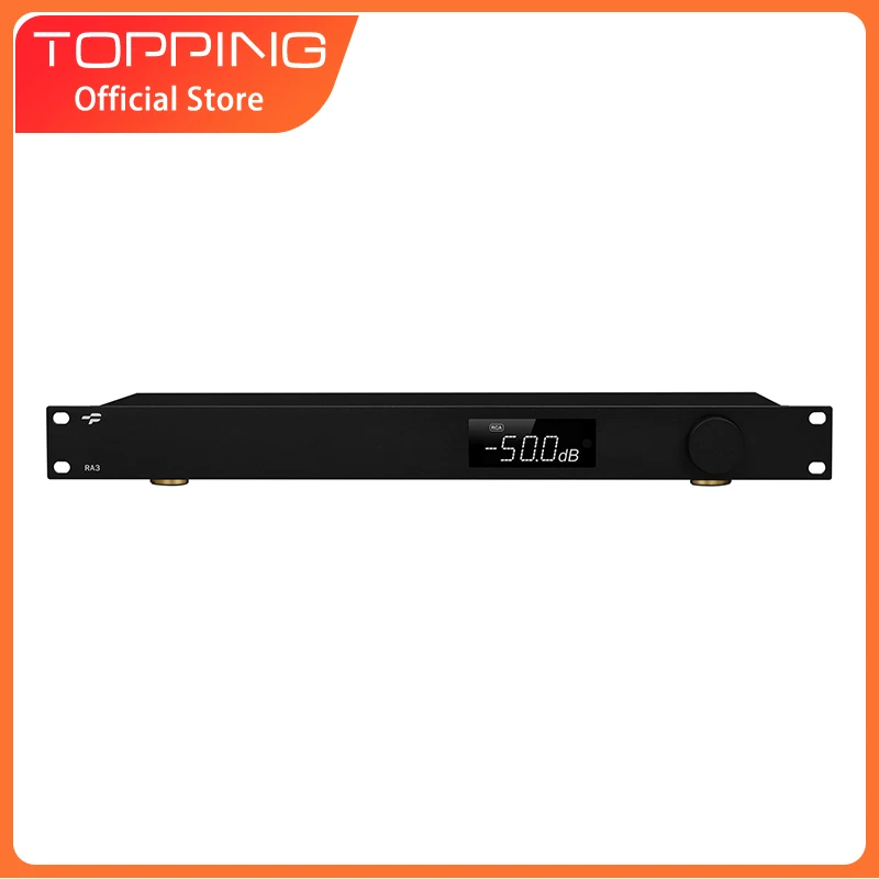 TOPPING RA3 NEW TP Series XLR TRS RCA Input Fully Balanced High Performance Power Amplifiers