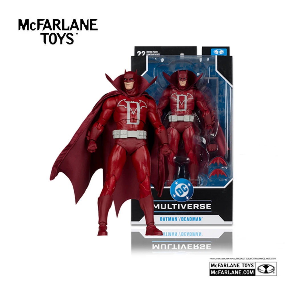 Mcfarlane Toys DC Multiverse Batman Deadman Knight Terrors Figura de Acción de 7 Pulgadas Modelo Muñeco Kit de Garaje