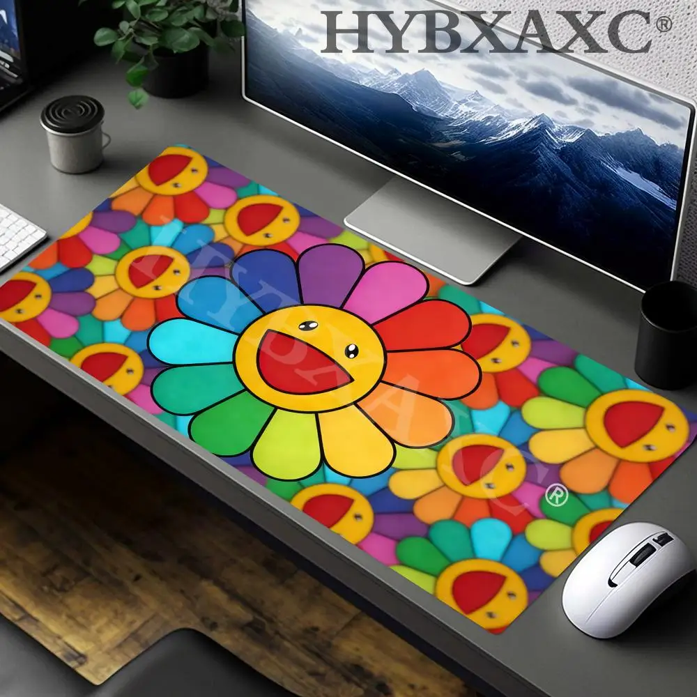 

HYBXAXC Sunflower Mousepad S-Smiley Mousepad Sunflower S-Smiley Mousepad Trendy Deskmat Trendy Merch Mousepad